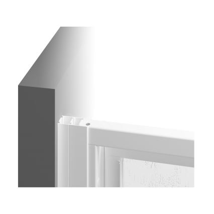 Ravak 3114OU02Z1 - Štvordielny štvrťkruhový sprchový kút SUPERNOVA 80 × 80 cm satin