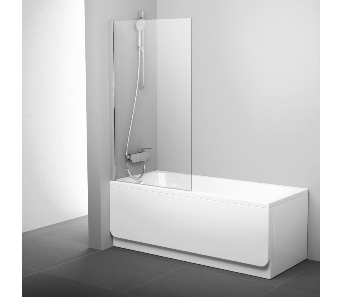 Ravak 79840C00Z1 - Vaňová zástena 80x140 cm lesklý chróm 79840C00Z1