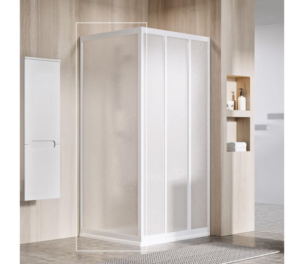 Ravak 940701R211 - Pevná sprchová stena SUPERNOVA 90x198 cm biela 940701R211