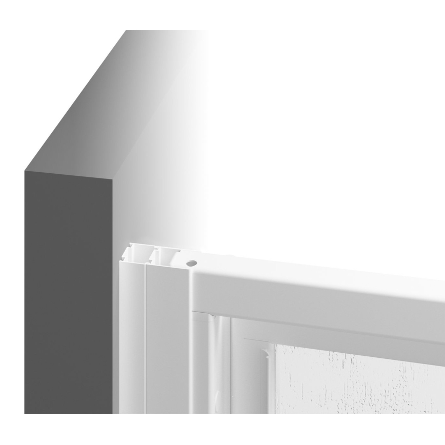 Ravak 940701R211 - Pevná sprchová stena SUPERNOVA 90x198 cm biela
