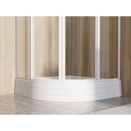 Ravak A204001120 - Sprchová vanička štvrťkruhová RONDA 80x80 cm biela