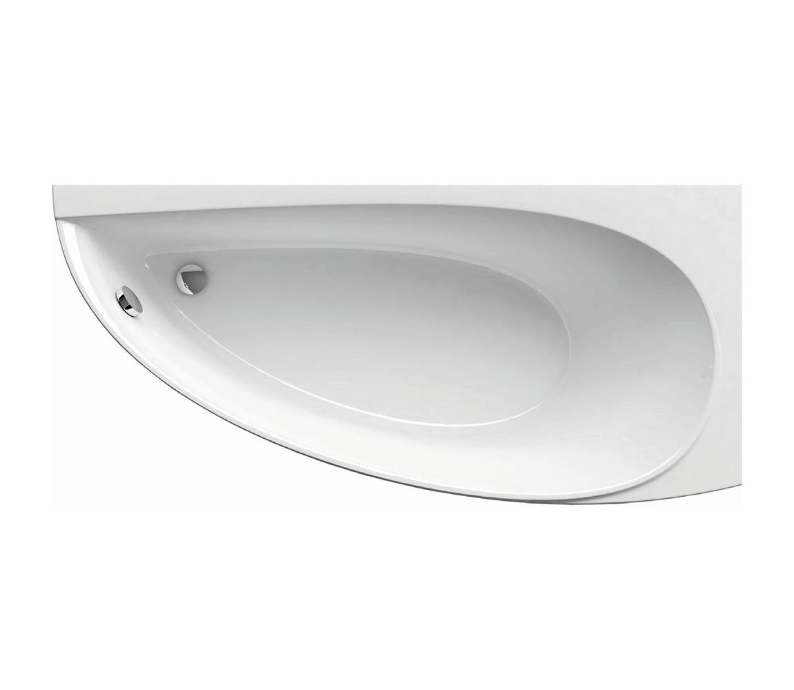 Ravak CS01000000 - Rohová vaňa AVOCADO 150x75 cm akrylát/biela CS01000000