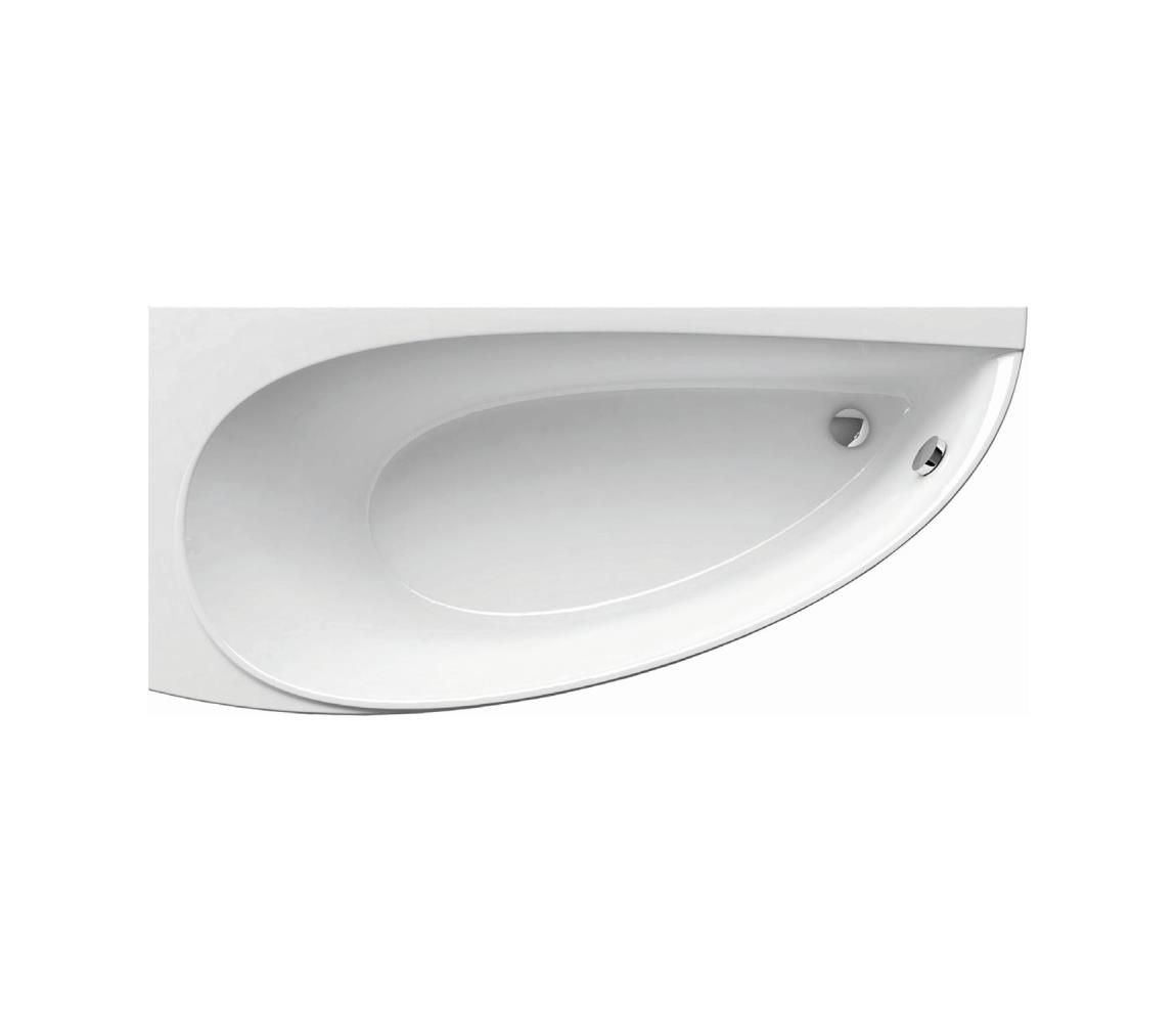 Ravak CT01000000 - Rohová vaňa AVOCADO 150x75 cm akrylát/biela CT01000000