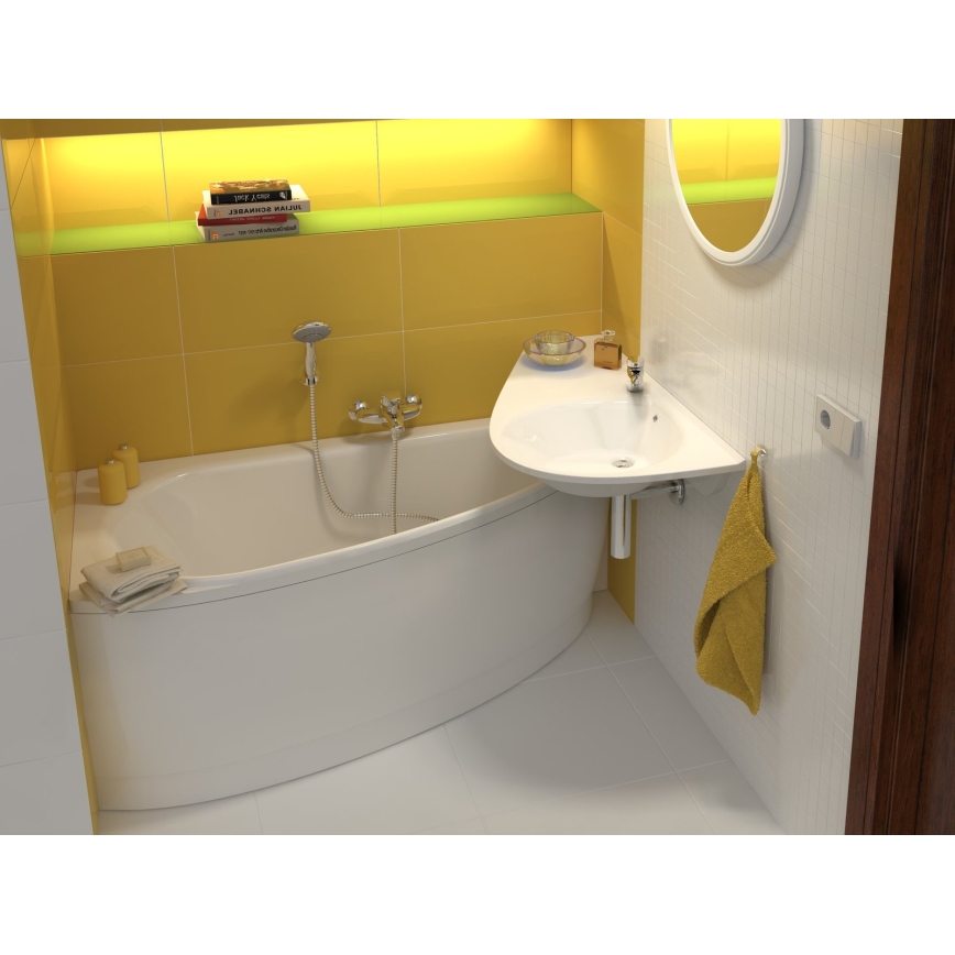 Ravak CZT1000A00 - Panel k vani AVOCADO 150 cm akrylát/biela