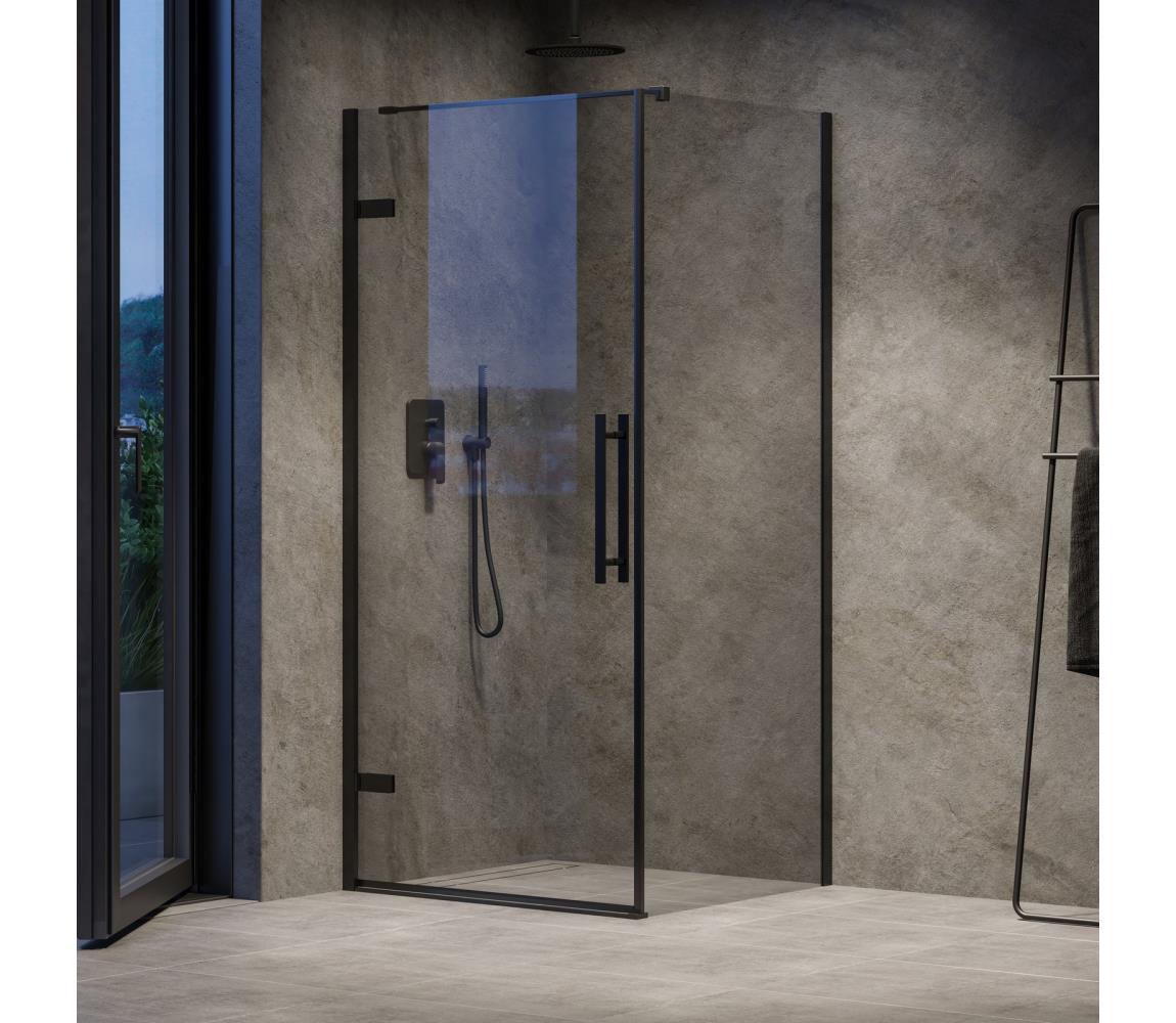 Ravak - Sprchový kút COOL 80x80 cm čierna 1xRK0066+1xRK0275