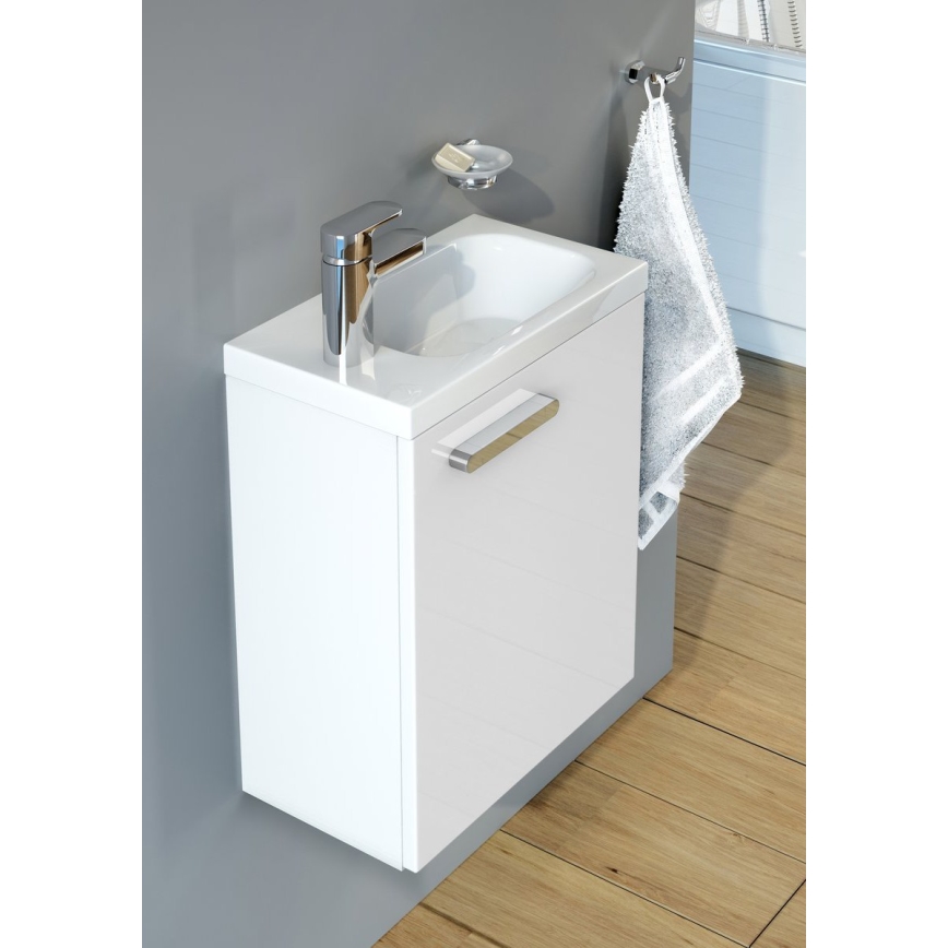 Ravak X000000538 - Kúpeľňová skrinka pod umývadlo CHROME 40x50 cm biela