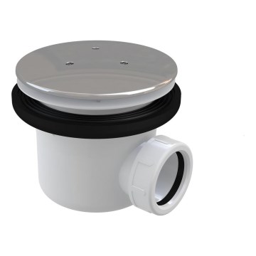 Ravak X01309 - Sifón pre sprchovú vaničku, priemer 11,6 cm, lesklý chróm