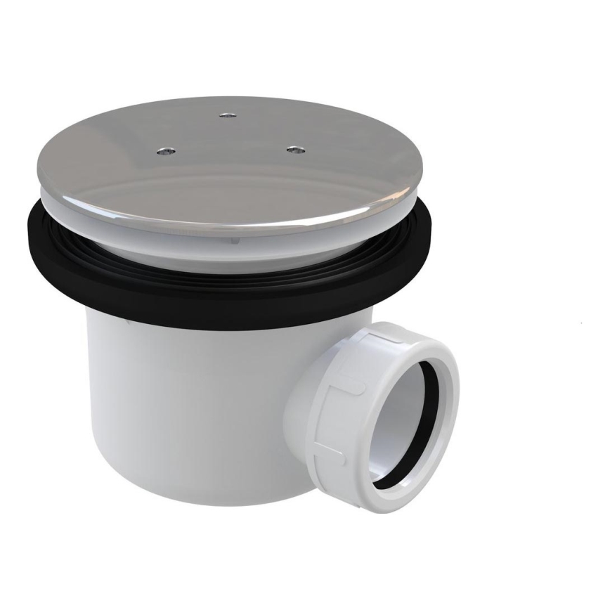 Ravak X01309 - Sifón pre sprchovú vaničku, priemer 11,6 cm, lesklý chróm