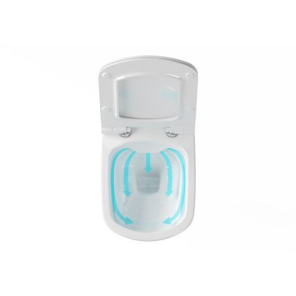 Ravak X01671 - Závesné WC Rimless CLASSIC keramika/biela