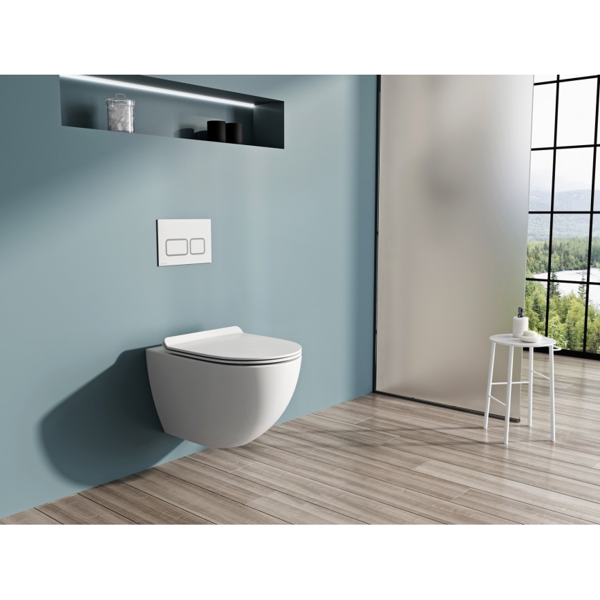 Ravak X01861 - WC sedátko SoftClose VITA SLIM biele