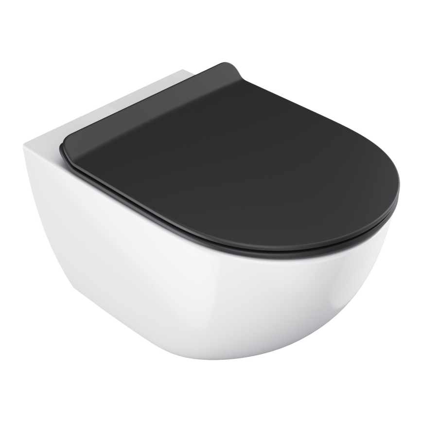Ravak X01862 - WC sedátko SoftClose VITA SLIM čierne