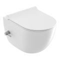 Ravak X01912 - Závesné WC s bidetovou tryskou CHROME keramika/biela