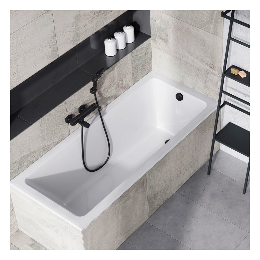 Ravak X070152 - Vaňová batéria FREE čierna