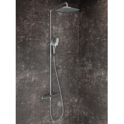 Ravak X070442 - Sprchová súprava s termostatickou batériou FLAT lesklý chróm
