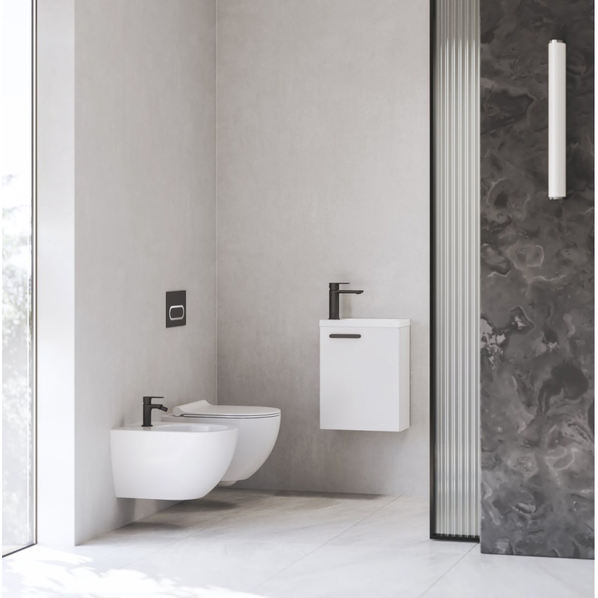 Ravak X070458 - Umývadlová batéria CHROME 17,7 cm čierna