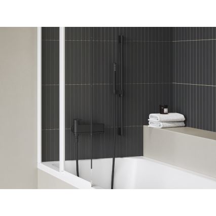 Ravak X070463 - Vaňová batéria CHROME čierna