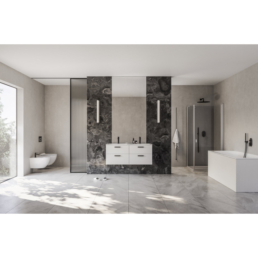 Ravak X070466 - Sprchová batéria pre podomietkovú inštaláciu CHROME čierna