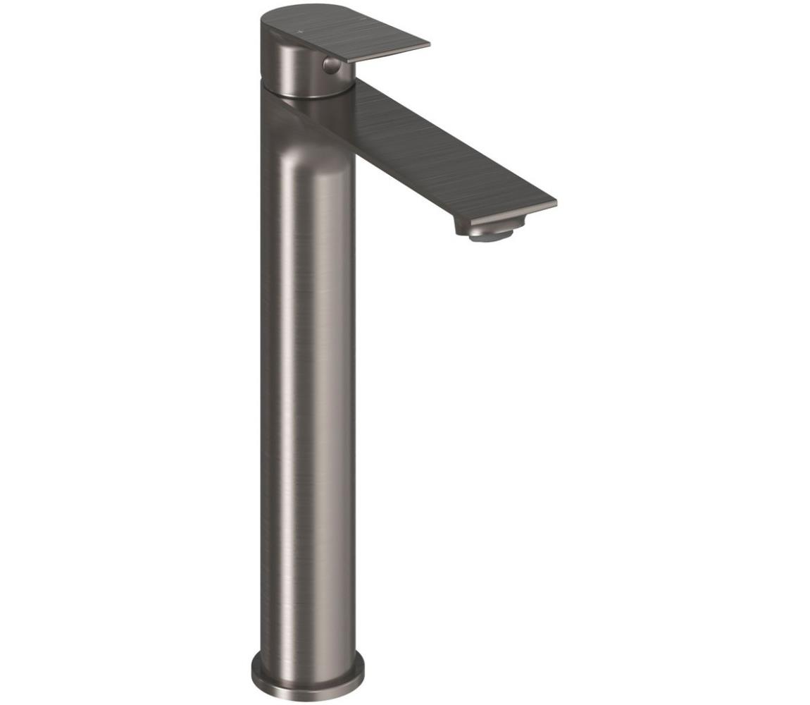 Ravak X070653 - Umývadlová batéria PLAN 30 cm kartáčovaný grafit X070653