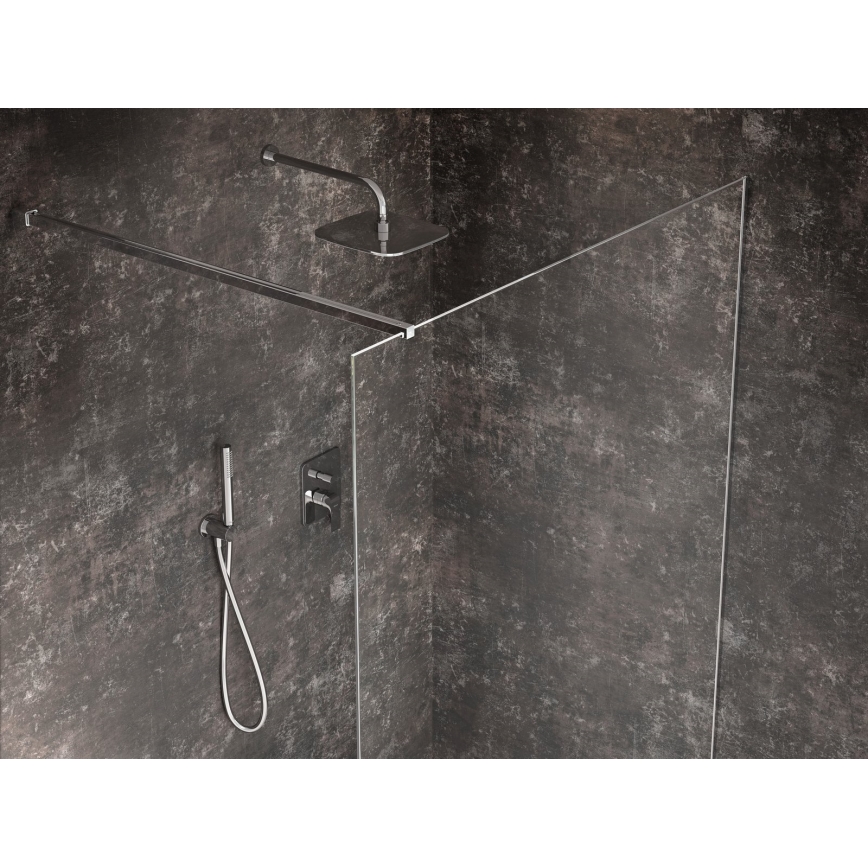 Ravak X07P176 - Plastová sprchová hadica 150 cm, lesklý chróm