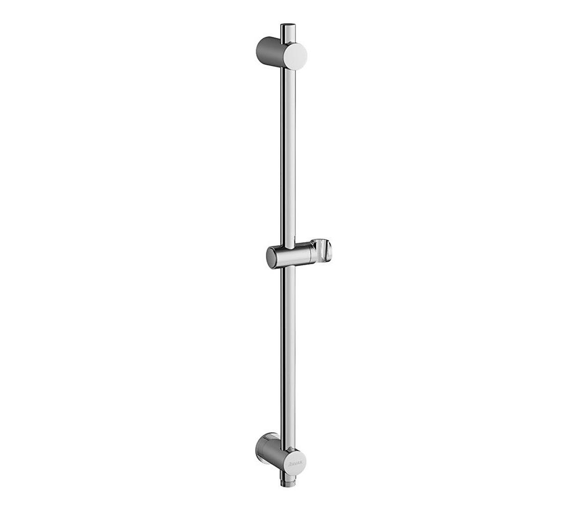 Ravak X07P342 - Sprchová tyč so stenovým vývodom 65 cm, lesklý chróm X07P342