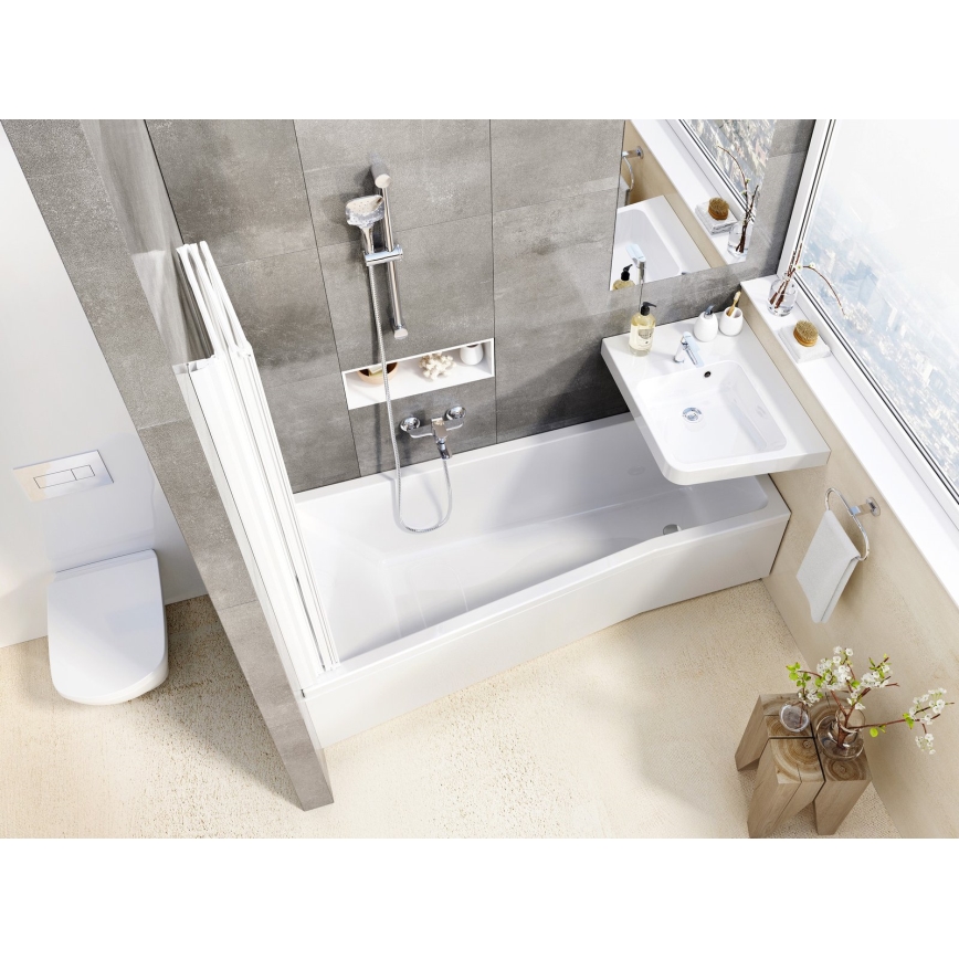 Ravak X07P348 - Ručná sprcha s tlačidlom lesklý chróm