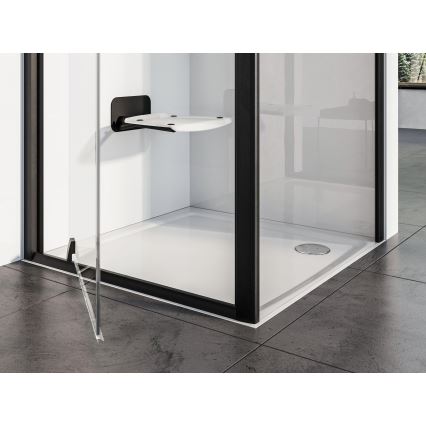 Ravak XA037711010 - Štvorcová sprchová vanička PERSEUS 90x90 cm, biela