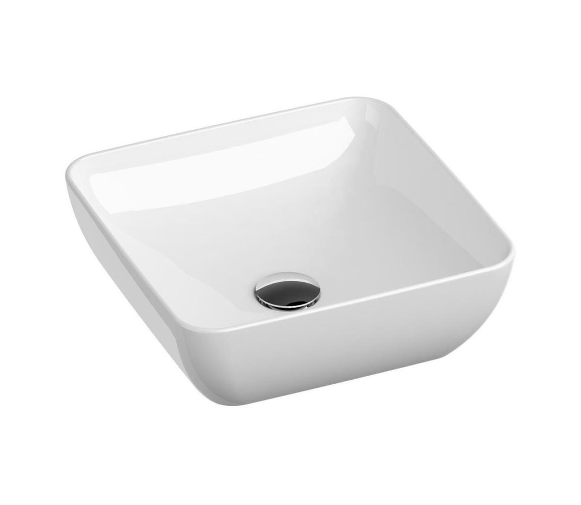 Ravak XJX01138001 - Umývadlo na dosku UNI SLIM 38x38 cm keramika/biela XJX01138001