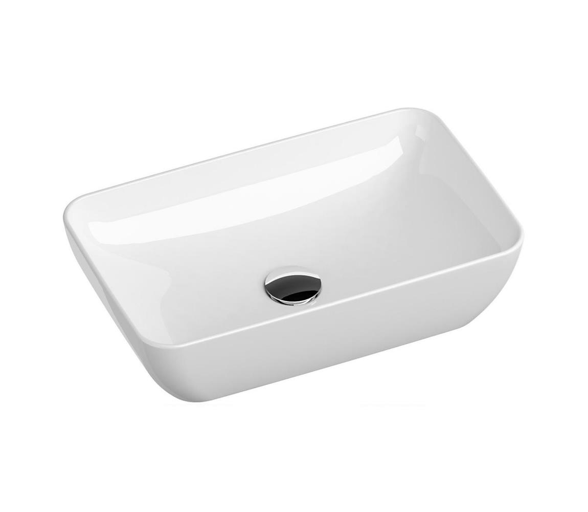 Ravak XJX01150001 - Umývadlo na dosku UNI SLIM 50x31 cm keramika/biela XJX01150001