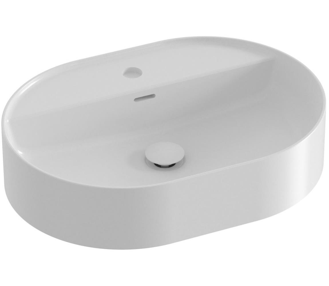 Ravak XJX01155003 - Umývadlo na dosku CERAMIC SLIM 55x40 cm keramika/biela XJX01155003