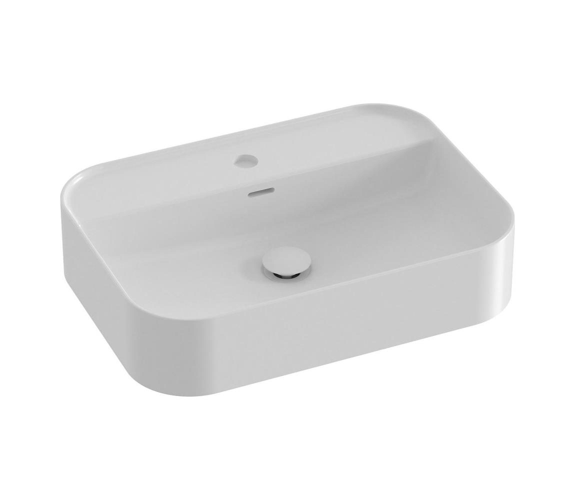 Ravak XJX01155005 - Umývadlo na dosku CERAMIC SLIM 55x40 cm keramika/biela XJX01155005