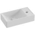 Ravak XJXP1240000 - Závesné umývadlo VEDA 40,8x22,2 cm keramika/biela