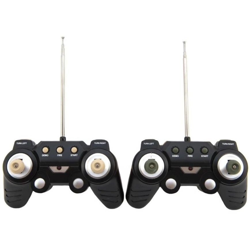 RC autá na diaľkové ovládanie – tanky, napájanie 2×AA, maskáčové prevedenie