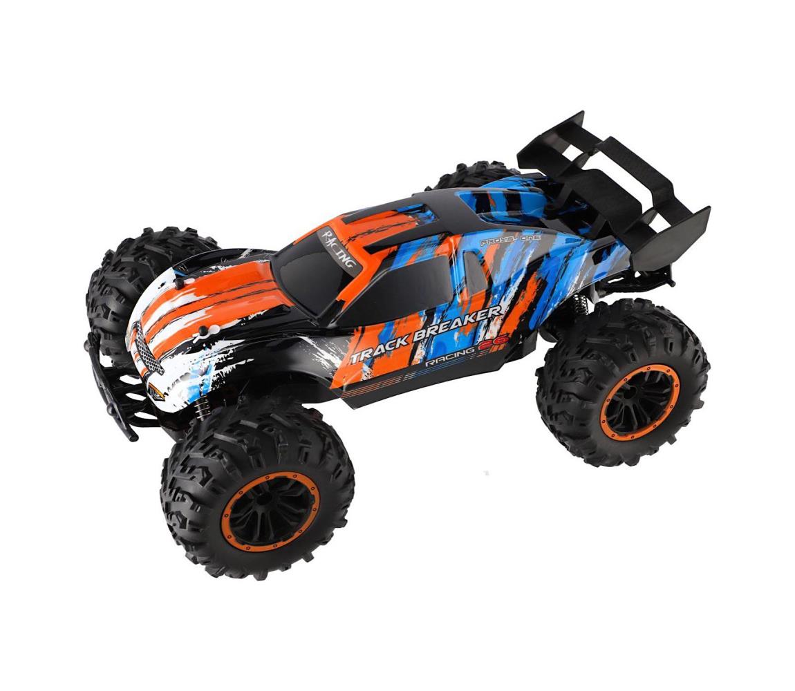 Teddies RC buggy s diaľkovým ovládaním 7,4V/500 mAh, modrá/oranžová 00861986