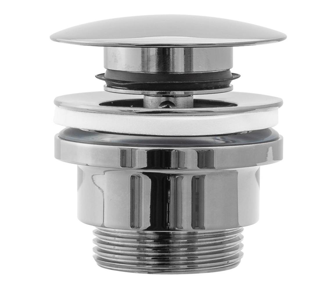 REA-A5217 - Umývadlová výpusť CLICK-CLACK priemer 6,4 cm lesklý chróm REA-A5217