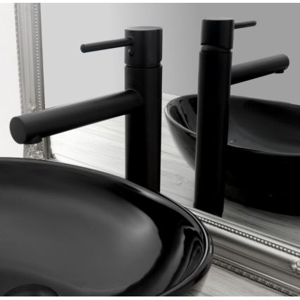 REA-B0229 - Umývadlová batéria TESS 31,5 cm čierna