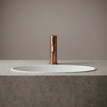 REA-B0970 - Umývadlová batéria ONTARIO 17,5 cm kartáčovaná meď