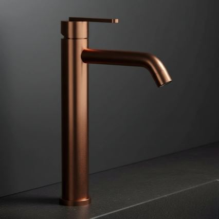 REA-B0971 - Umývadlová batéria ONTARIO 30 cm, kartáčovaná meď