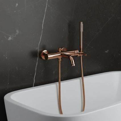 REA-B0980 - Vaňová súprava LUNGO DIAMOND kartáčovaná meď