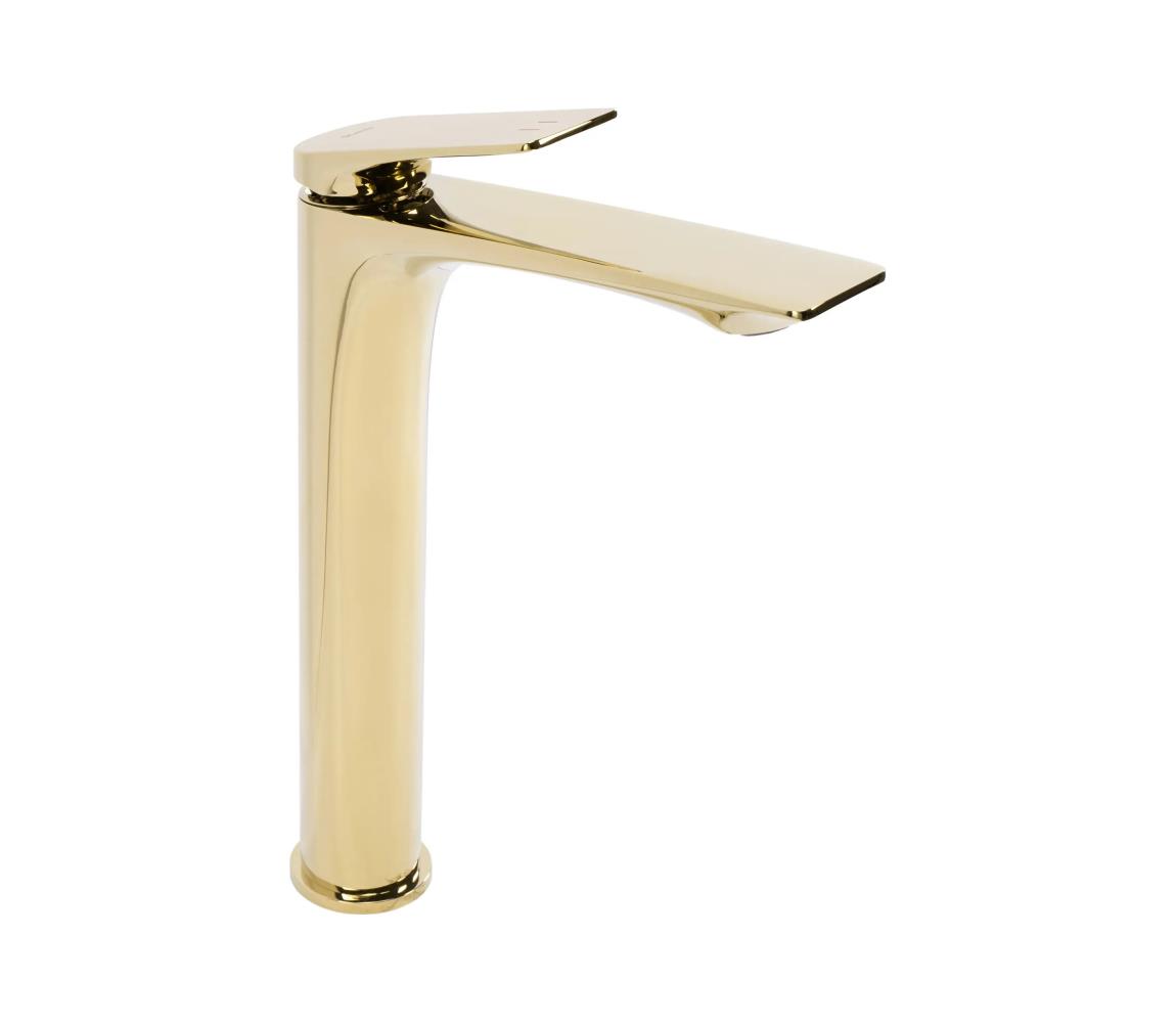 REA-B1127 - Umývadlová batéria AVALON 30 cm zlatá REA-B1127