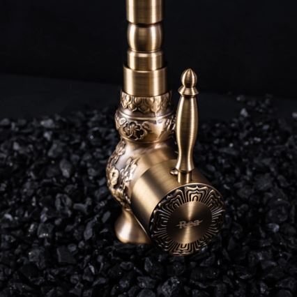 REA-B2500 - Umývadlová batéria VENICE 32 cm, brúsené zlato