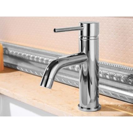 REA-B4101 - Umývadlová batéria LUNGO 16,5 cm lesklý chróm