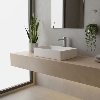 REA-B4588 - Umývadlová batéria ARLO 30 cm nikel