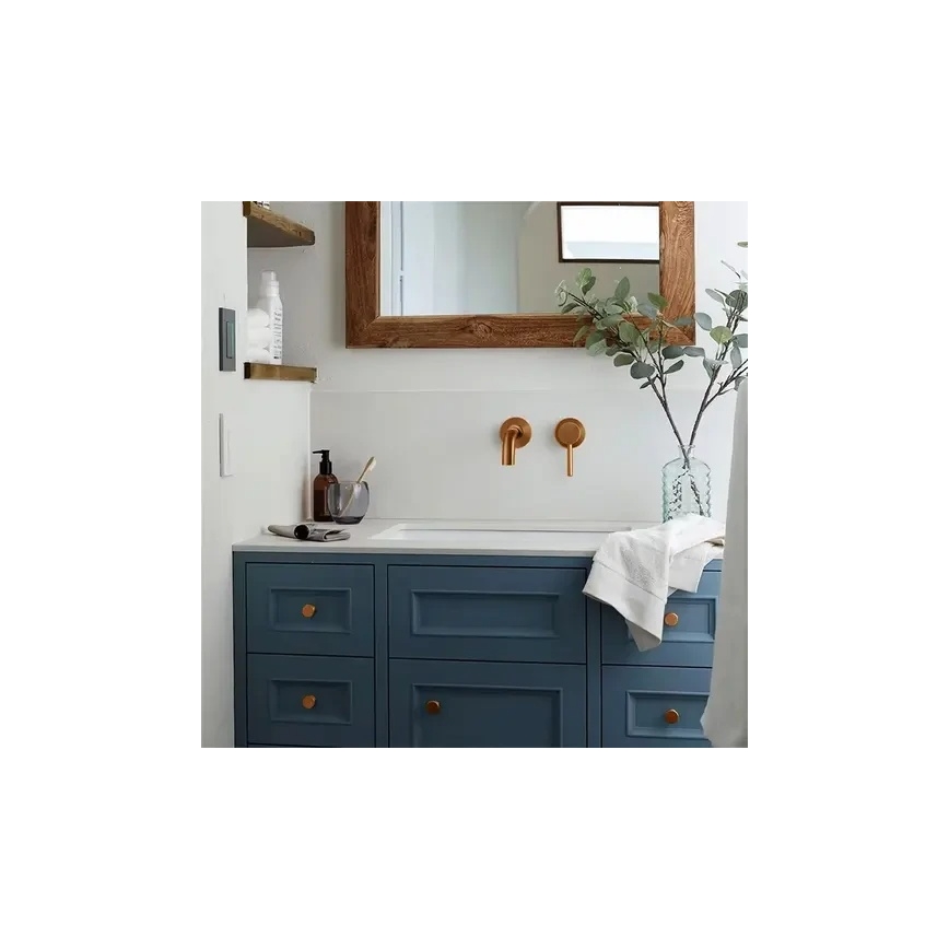 REA-B4600 - Umývadlová batéria LUNGO pre podomietkovú inštaláciu, kartáčovaná meď