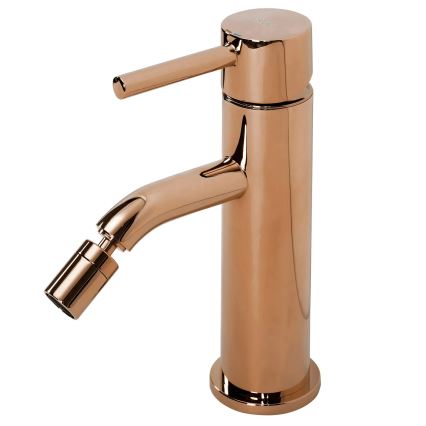 REA-B4700 - Bidetová batéria LUNGO 17 cm ružové zlato
