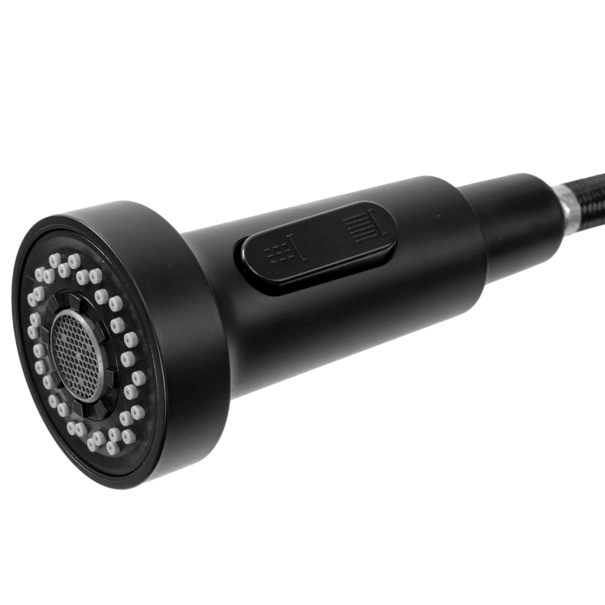 REA-B4820 - Drezová batéria s výsuvnou sprchou COLIN 42,5 cm čierna