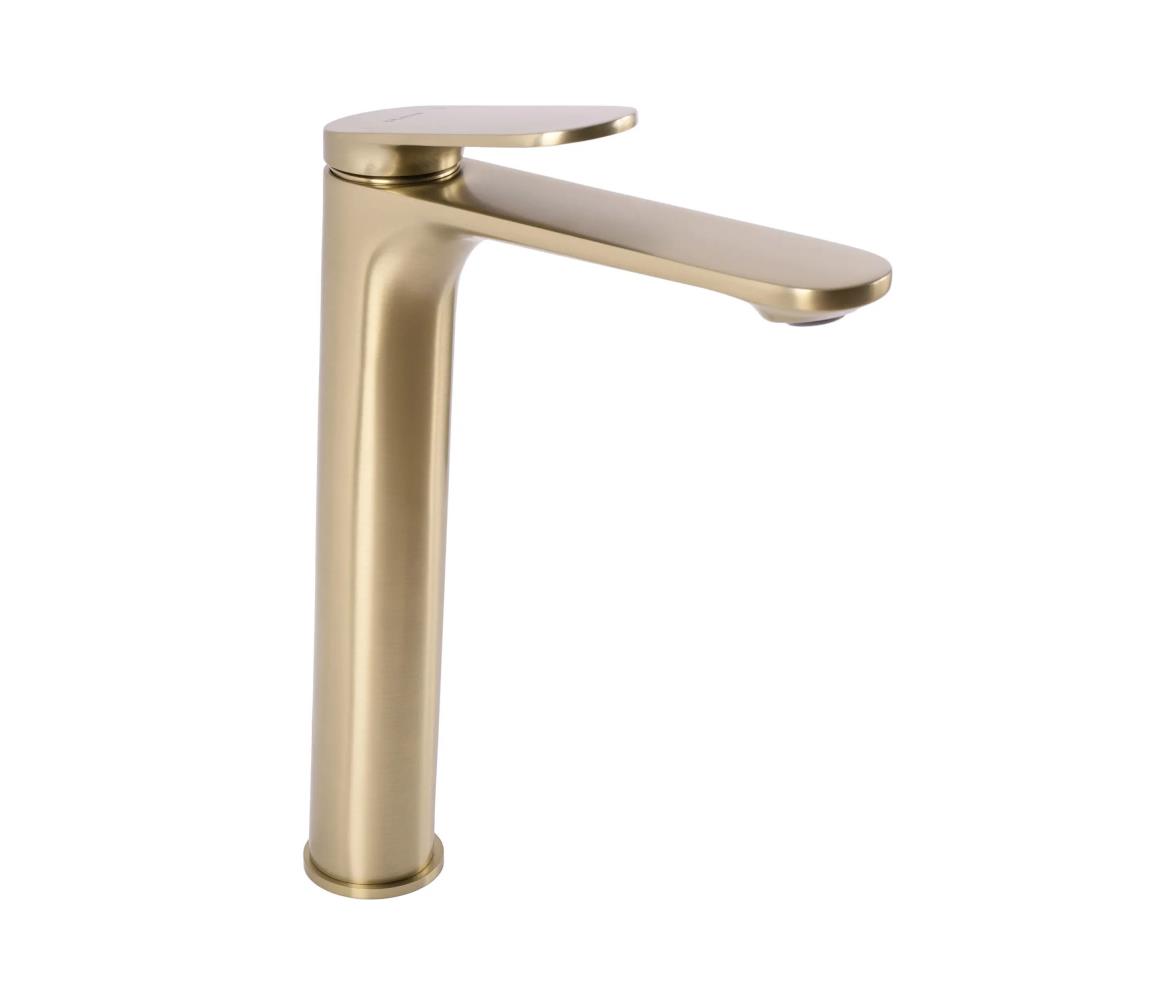 REA-B4895 - Umývadlová batéria MARCO 27,5 cm brúsená zlatá REA-B4895