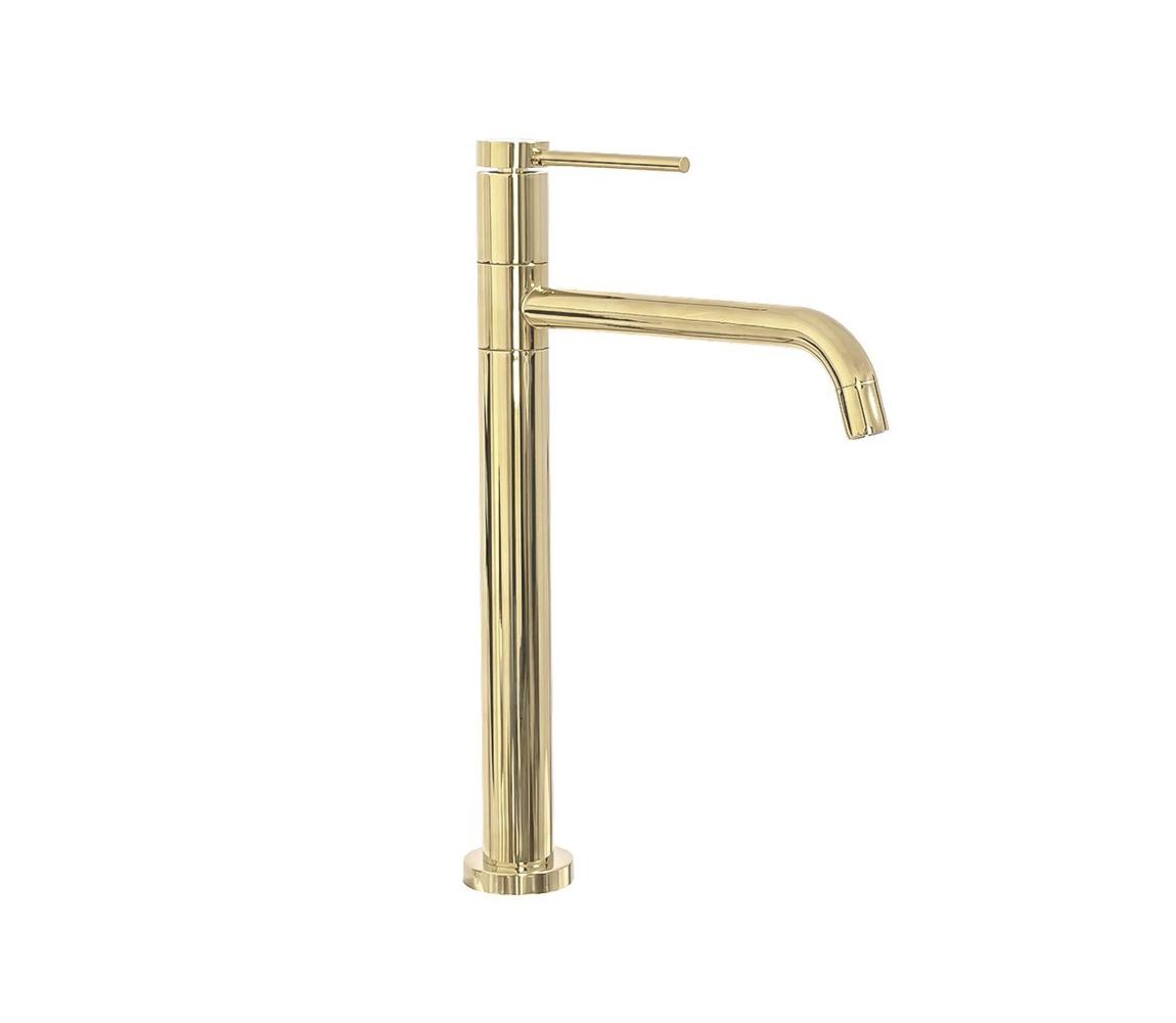 REA-B5002 - Umývadlová batéria LUGANO 34 cm zlatá REA-B5002
