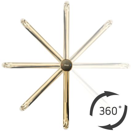 REA-B5002 - Umývadlová batéria LUGANO 34 cm zlatá