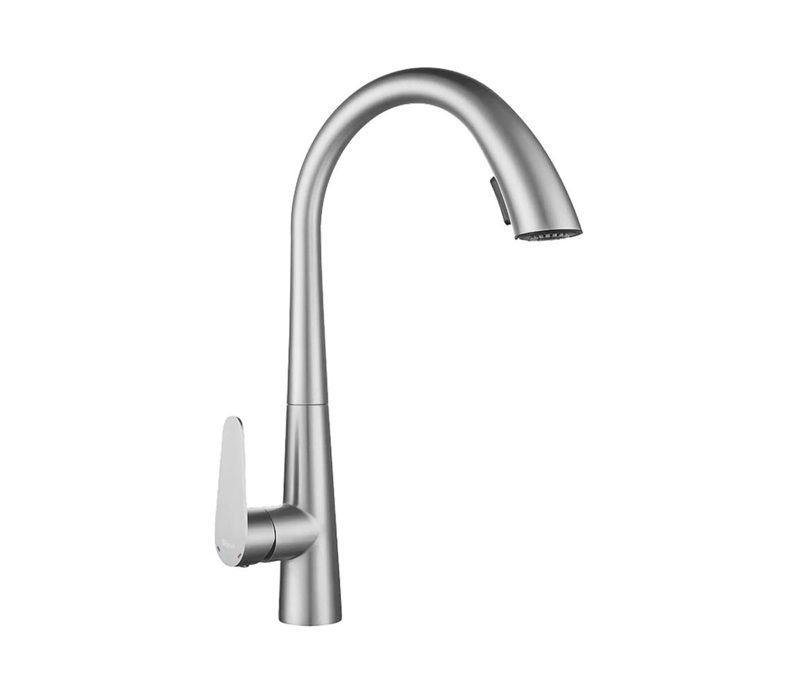 REA-B5314 - Drezová batéria s vysúvacou sprškou ROSS 43 cm nikel REA-B5314