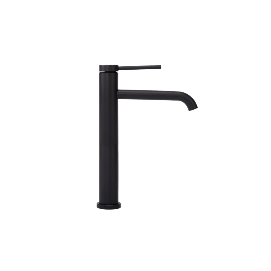 REA-B5325 - Umývadlová batéria CLIF 29,5 cm matná čierna